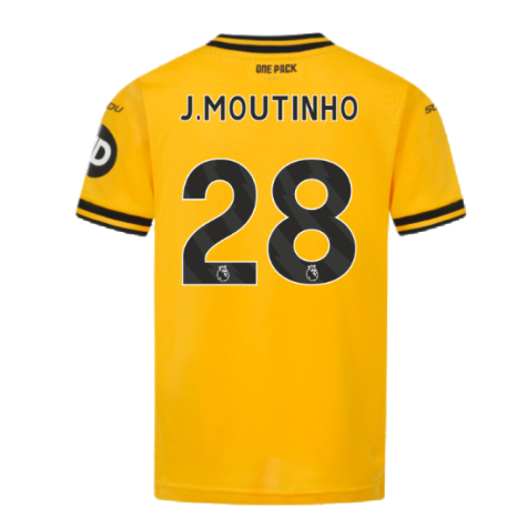 2024-2025 Wolves Home Shirt (Kids) (J.Moutinho 28)