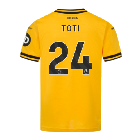 2024-2025 Wolves Home Shirt (Kids) (Toti 24)