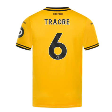 2024-2025 Wolves Home Shirt (Traore 6)