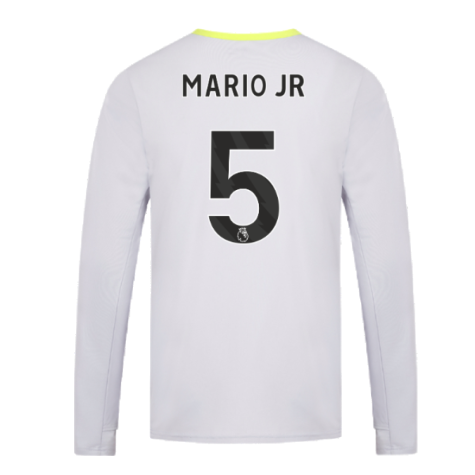 2024-2025 Wolves Players Training Long Sleeved Tee (Grey) (Mario JR 5)