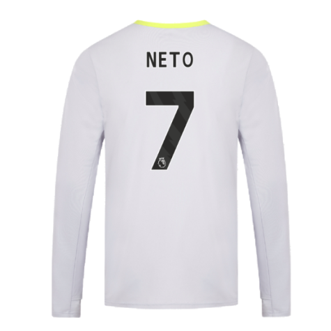 2024-2025 Wolves Players Training Long Sleeved Tee (Grey) (Neto 7)