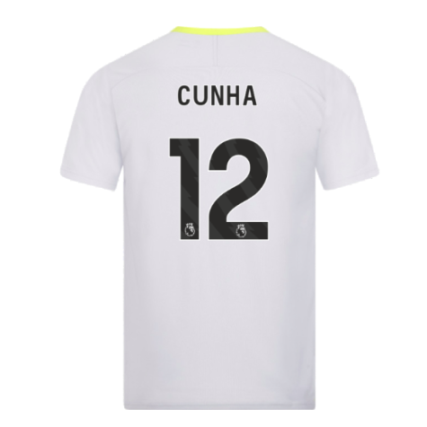 2024-2025 Wolves Players Training Shirt (Grey) (Cunha 12)