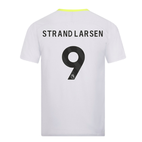 2024-2025 Wolves Players Training Shirt (Grey) (Strand Larsen 9)