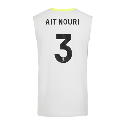 2024-2025 Wolves Players Training Vest (Grey) (Ait Nouri 3)