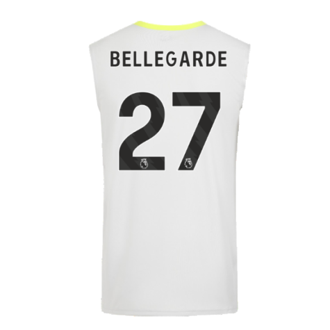 2024-2025 Wolves Players Training Vest (Grey) (Bellegarde 27)