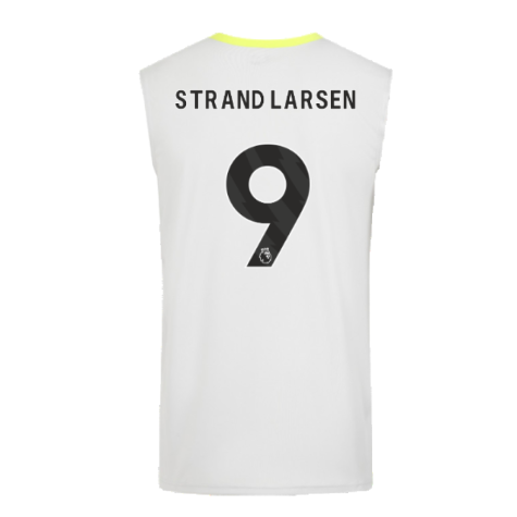 2024-2025 Wolves Players Training Vest (Grey) (Strand Larsen 9)