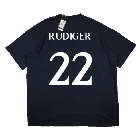 2032-2024 Real Madrid Core Tee (Legend Ink) (Rudiger 22)