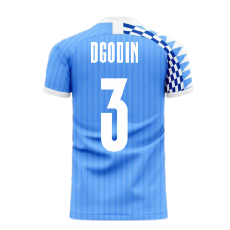 Uruguay 2024-2025 Home Concept Football Kit (Libero) (D GODIN 3)