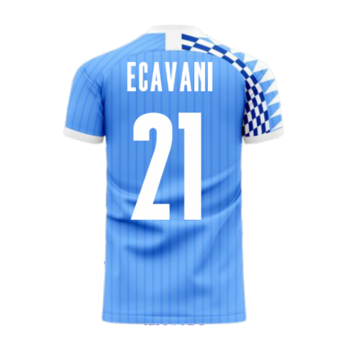 Uruguay 2024-2025 Home Concept Football Kit (Libero) (E CAVANI 21)