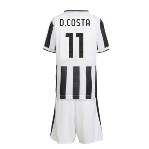 2021-2022 Juventus Home Mini Kit (D.COSTA 11)