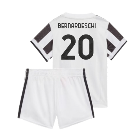 2021-2022 Juventus Home Baby Kit (BERNARDESCHI 20)