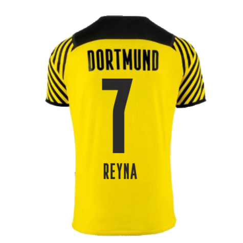 2021-2022 Borussia Dortmund Home Shirt (REYNA 7)