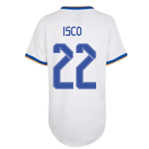 Real Madrid 2021-2022 Womens Home Shirt (ISCO 22)