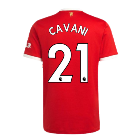 Man Utd 2021-2022 Home Shirt (CAVANI 21)