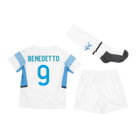 2021-2022 Marseille Home Mini Kit (BENEDETTO 9)