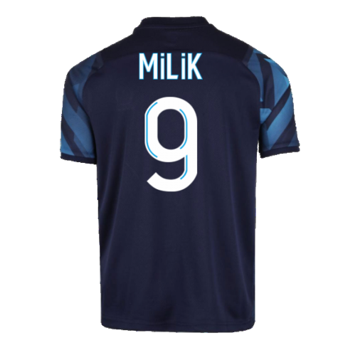 2021-2022 Marseille Away Shirt (Kids) (MILIK 9)