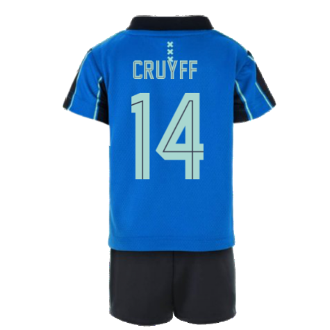 2021-2022 AJAX AWAY BABY KIT (CRUYFF 14)