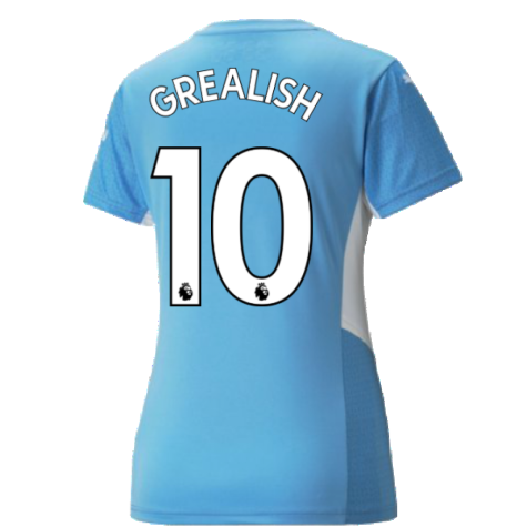 2021-2022 Man City Womens Home Shirt (GREALISH 10)