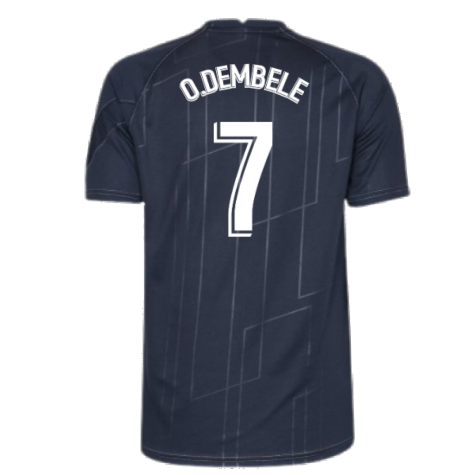 2021-2022 Barcelona Away Mini Kit (Kids) (O.DEMBELE 7)