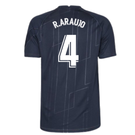 2021-2022 Barcelona Away Mini Kit (Kids) (R.ARAUJO 4)