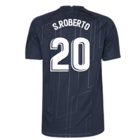 2021-2022 Barcelona Away Mini Kit (Kids) (S.ROBERTO 20)