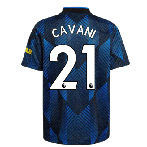 Man Utd 2021-2022 Third Shirt (Kids) (CAVANI 21)