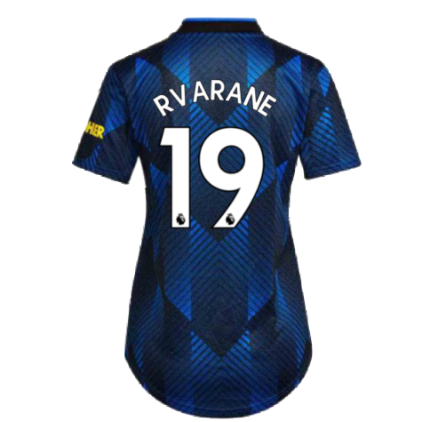 Man Utd 2021-2022 Third Shirt (Ladies) (R VARANE 19)