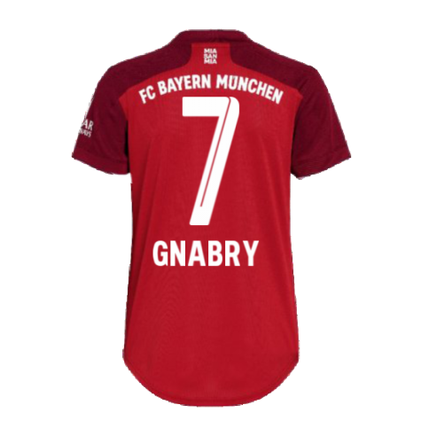 2021-2022 Bayern Munich Home Shirt (Ladies) (GNABRY 7)