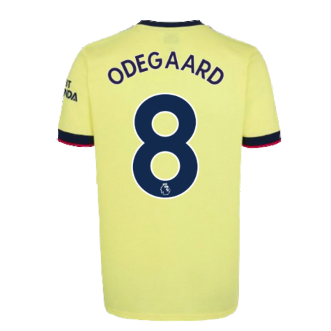 Arsenal 2021-2022 Away Shirt (ODEGAARD 8)