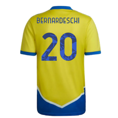 2021-2022 Juventus Third Shirt (BERNARDESCHI 20)