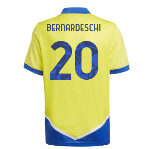 2021-2022 Juventus Third Shirt (Kids) (BERNARDESCHI 20)