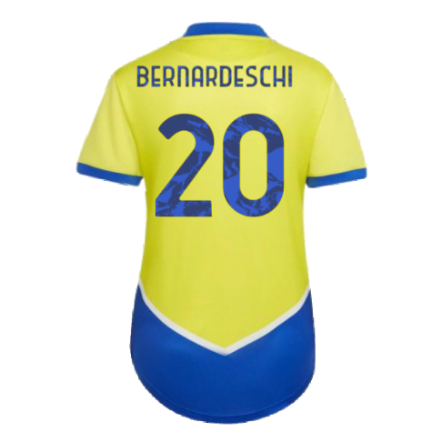 2021-2022 Juventus Third Shirt (Ladies) (BERNARDESCHI 20)