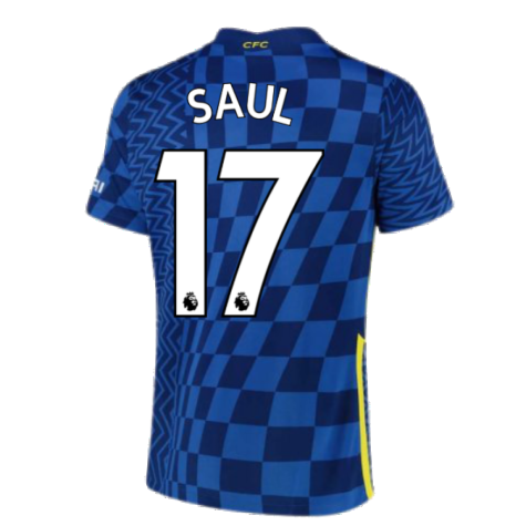 2021-2022 Chelsea Home Shirt (SAUL 17)