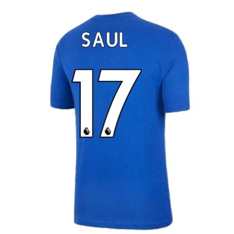 2021-2022 Chelsea Swoosh Club Tee (Blue) (SAUL 17)