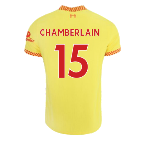 Liverpool 2021-2022 Vapor 3rd Shirt (CHAMBERLAIN 15)