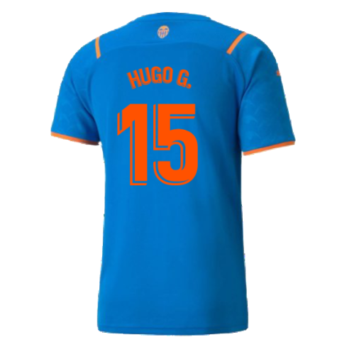 2021-2022 Valencia Third Shirt (HUGO G. 15)