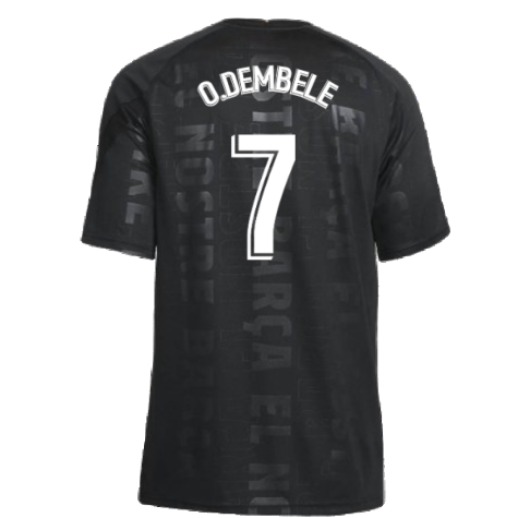 2021-2022 Barcelona Third Mini Kit (O.DEMBELE 7)