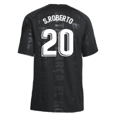 2021-2022 Barcelona Third Mini Kit (S.ROBERTO 20)