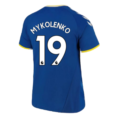 2021-2022 Everton Home Shirt (MYKOLENKO 19)