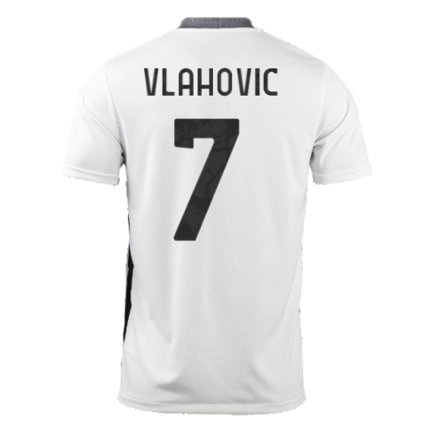 2021-2022 Juventus Training Shirt (White) (VLAHOVIC 7)