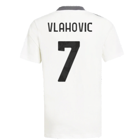 2021-2022 Juventus Training Shirt (White) - Ladies (VLAHOVIC 7)