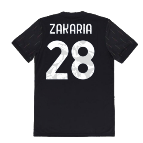 2021-2022 Juventus Away Shirt (ZAKARIA 28)