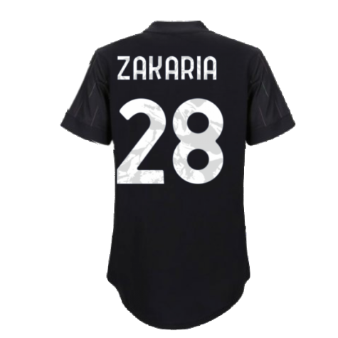 2021-2022 Juventus Away Shirt (Ladies) (ZAKARIA 28)