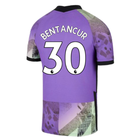 2021-2022 Tottenham Third Vapor Shirt (BENTANCUR 30)