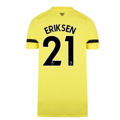 2021-2022 Brentford Away Shirt (ERIKSEN 21)