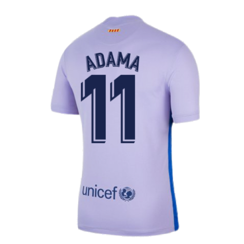 2021-2022 Barcelona Away Shirt (ADAMA 11)