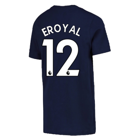 2022-2023 Tottenham Swoosh Tee (Navy) (E ROYAL 12)