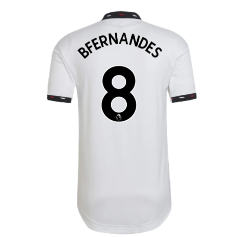 2022-2023 Man Utd Authentic Away Shirt (B FERNANDES 8)