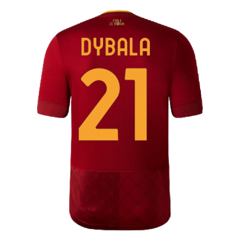 2022-2023 Roma Home Shirt (Kids) (DYBALA 21)