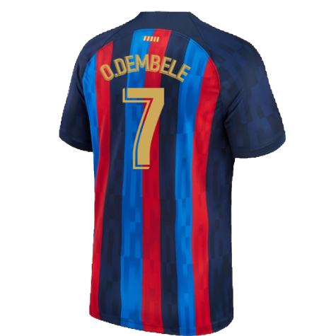 2022-2023 Barcelona Home Shirt (O.DEMBELE 7)